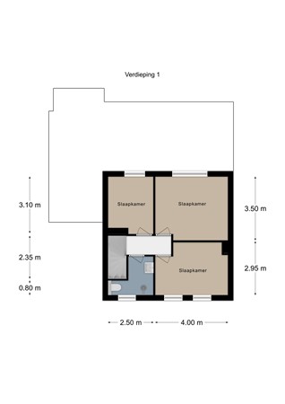 Floorplan - Kerkveldstraat 3, 6291 GL Vaals
